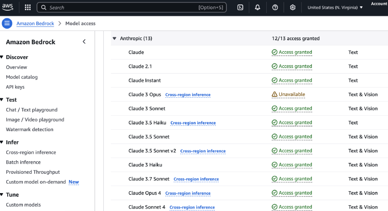 Featured image of post 通过 AWS 访问 Claude API